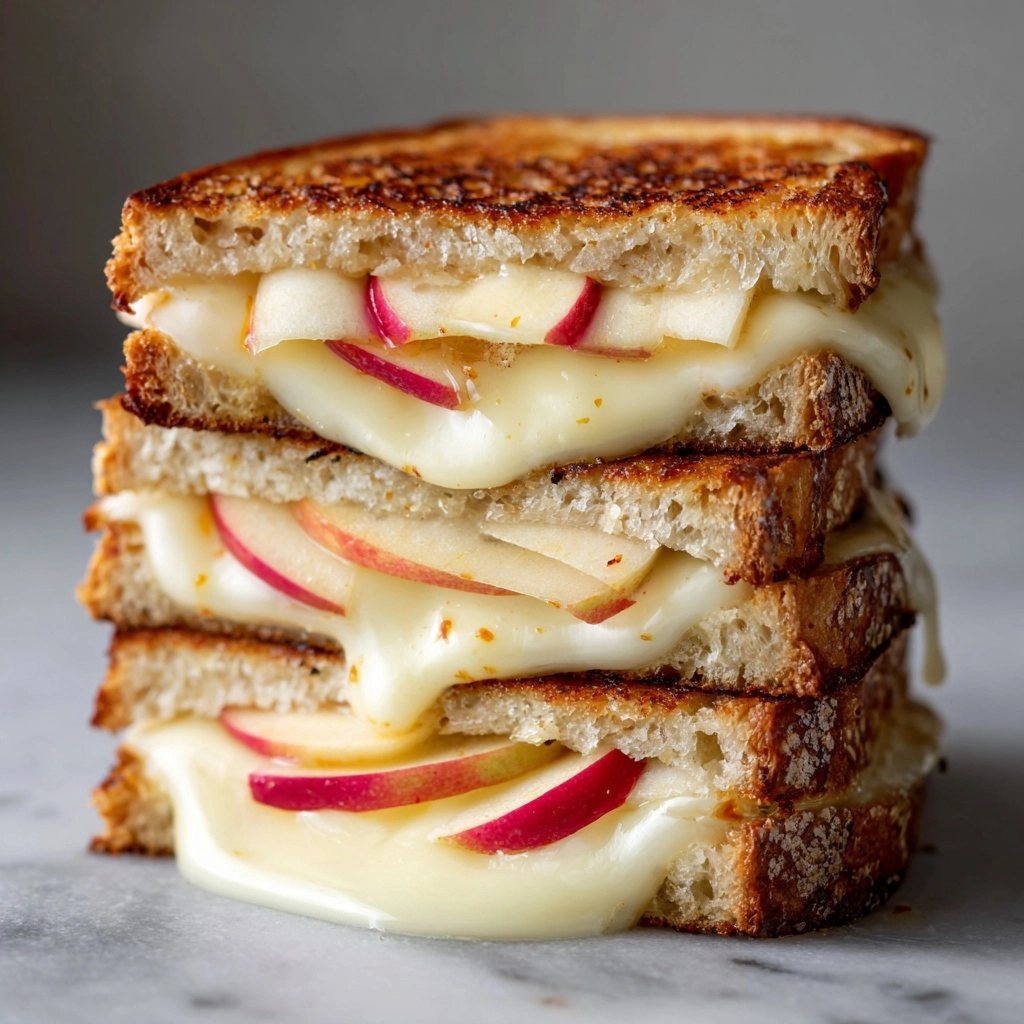 Brie and Apple Grilled Cheese — Marley's Menu