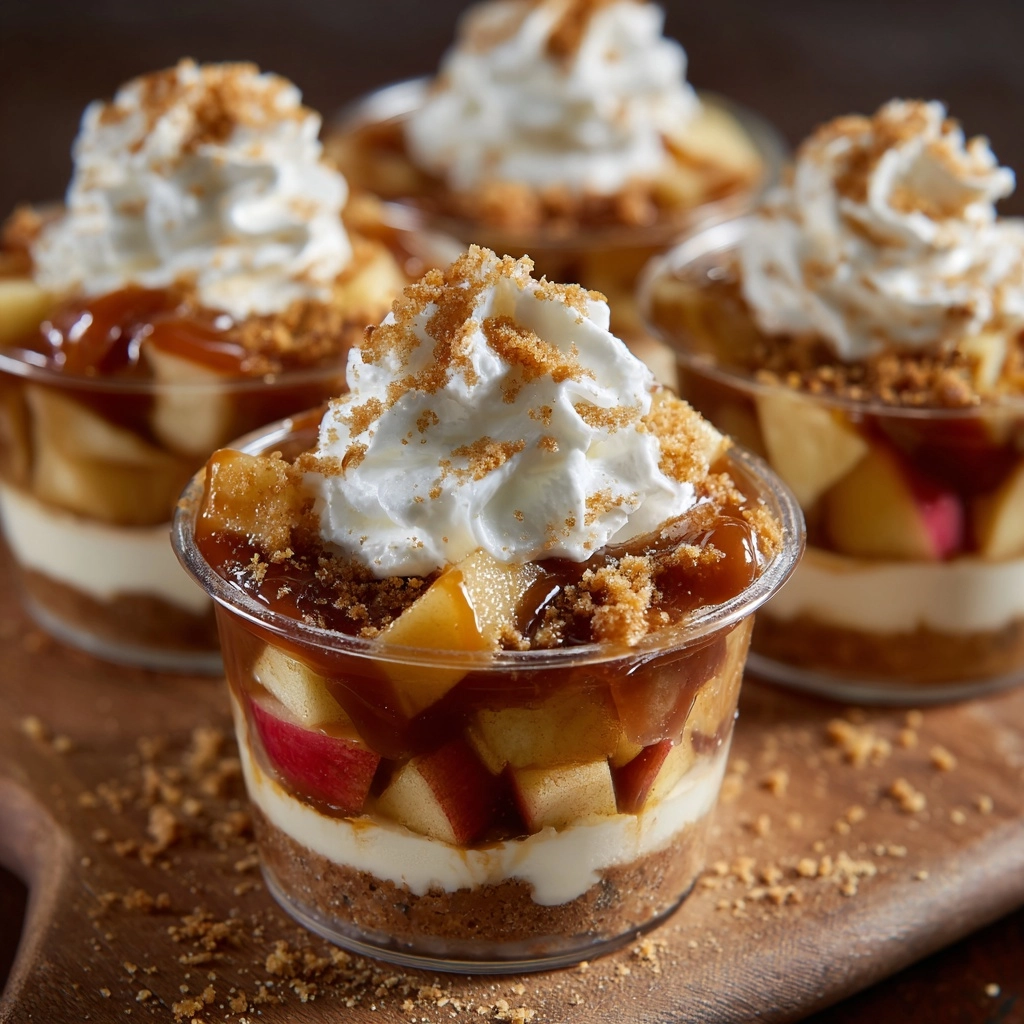 Caramel Apple Dessert Cups: A Tasty Treat to Savor! 2 Caramel Apple Dessert Cups