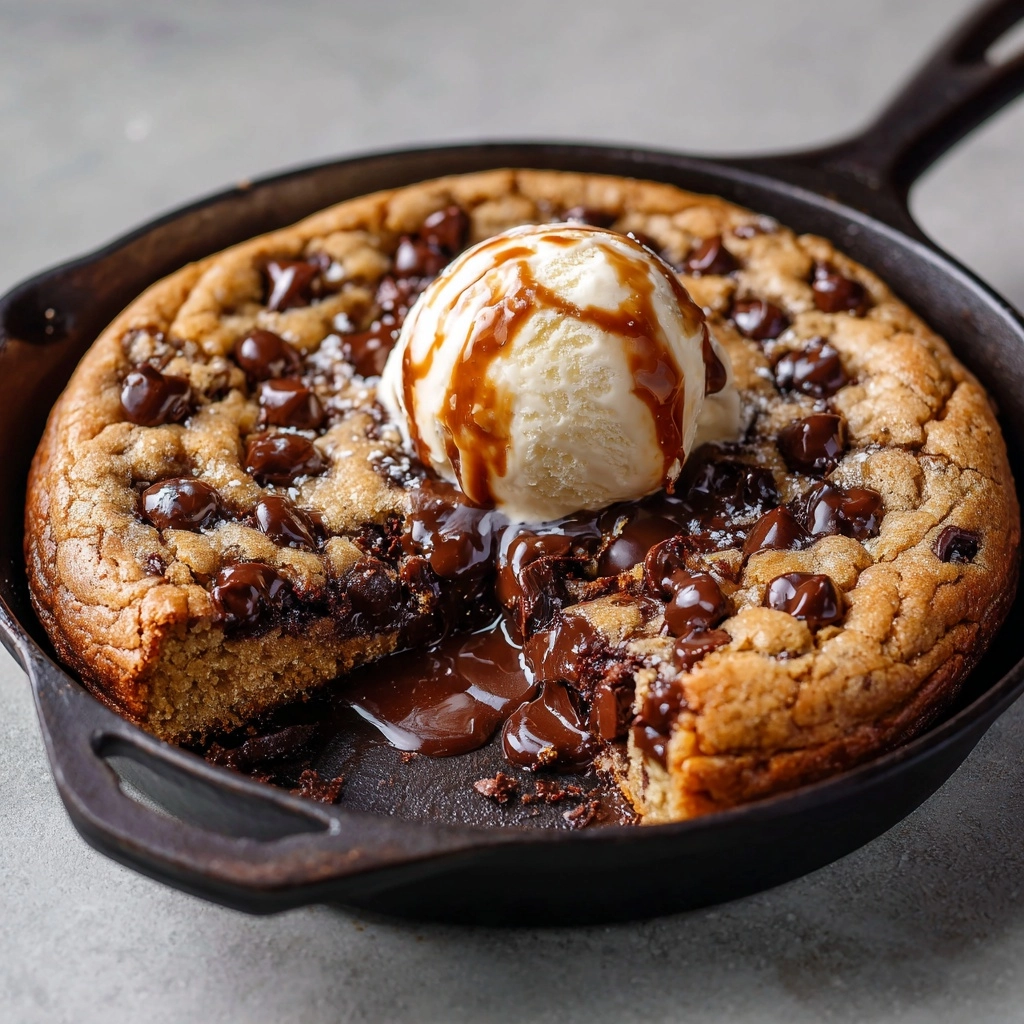 Cast Iron Skillet Cookie: The Ultimate Ooey-Gooey Treat! 2 Cast Iron Skillet Cookie (Ooey-Gooey Shareable Dessert)