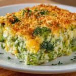 Cheesy Broccoli Rice Casserole That Kids Actually Love