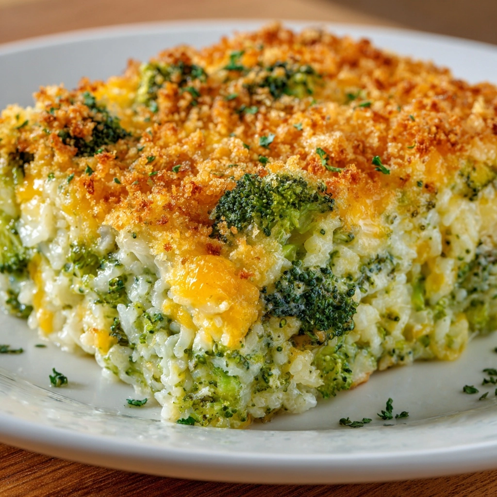 Cheesy Broccoli Rice Casserole That Kids Actually Love