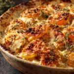 Cheesy Root Vegetable Gratin Recipe to Delight Your Tastebuds! 3 Cheesy Root Vegetable Gratin | Spoon Fork Bacon