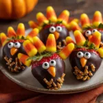 Chocolate Covered Strawberry Turkeys