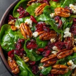 Cozy Autumn Salad with Cranberries, Pecans & Greens Awaits! 3 Cozy Autumn Salad with Cranberries, Pecans & Greens