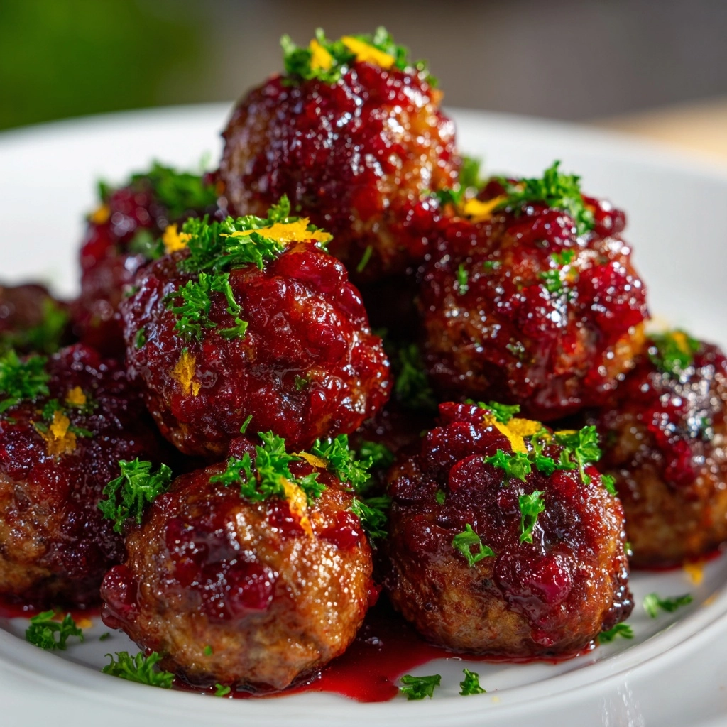 Cranberry Orange Meatballs Guests Won’t Stop Talking About