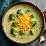 Creamy Broccoli Cheese Soup in One Cozy Pot