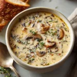 Creamy Wild Rice & Mushroom Soup: Comfort in a Bowl! 3 Creamy Wild Rice & Mushroom Soup (Hearty & Homestyle)