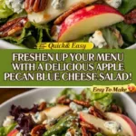 Delicious Apple Pecan Blue Cheese Salad Recipe You’ll Love! 3 Delicious Apple Pecan Blue Cheese Salad Recipe You’ll Love!