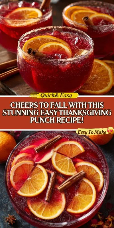 Delightful Easy Thanksgiving Punch Recipe to Impress Your Guests!