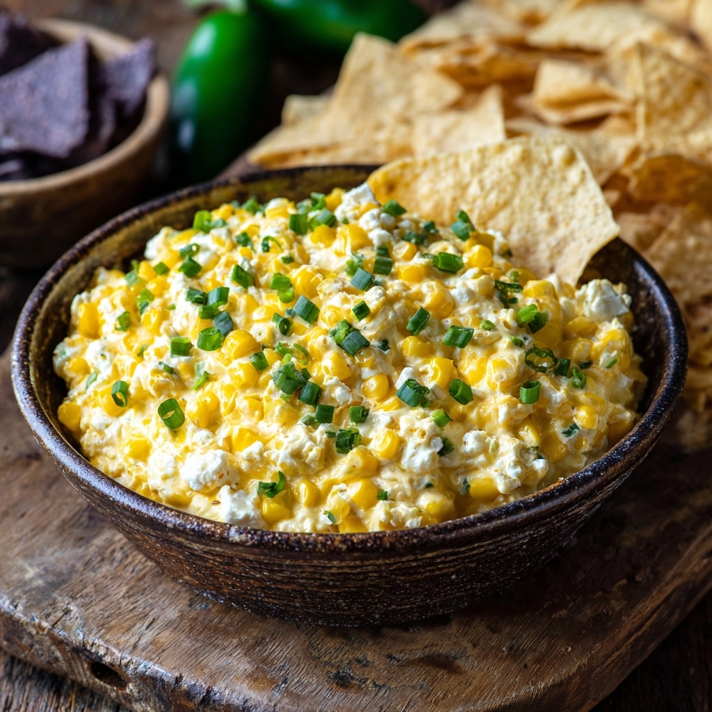 Easy Traditional Corn Dip Recipe - MushroomSalus