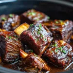 Fall-Off-the-Bone Crockpot Beef Short Ribs with Big Flavor