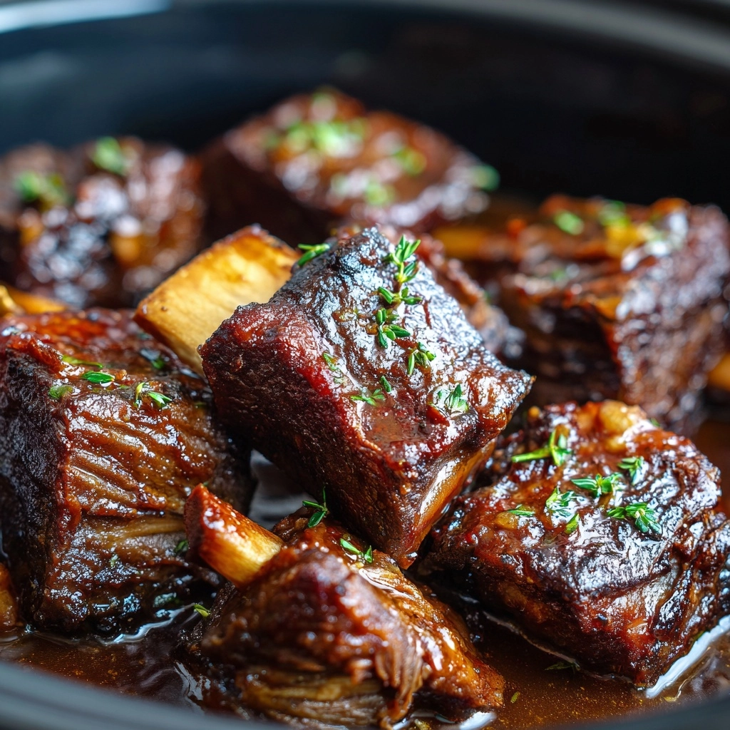 Fall-Off-the-Bone Crockpot Beef Short Ribs with Big Flavor