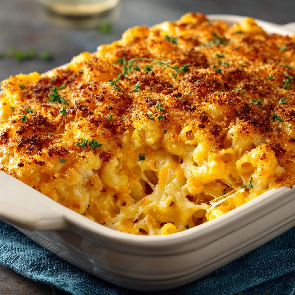 Grandma’s Baked Macaroni & Cheese (Extra Cheesy & Classic)