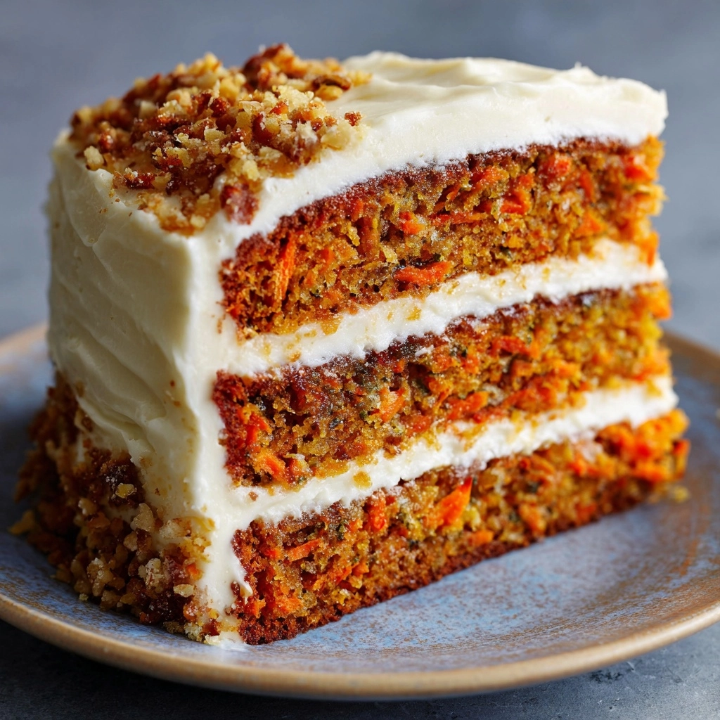Grandma’s Carrot Cake with Dreamy Cream Cheese Frosting