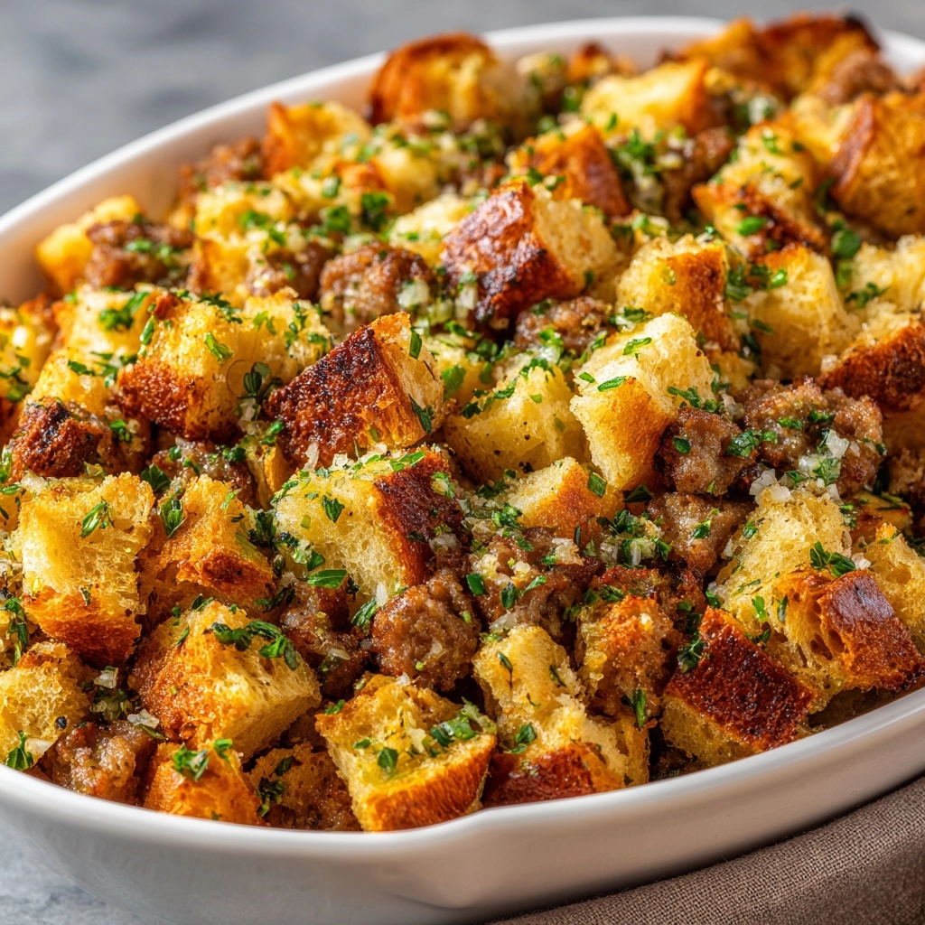 Grandma's Famous Sausage Stuffing That Steals the Show Today! 2 Grandma's Famous Sausage Stuffing That Steals the Show