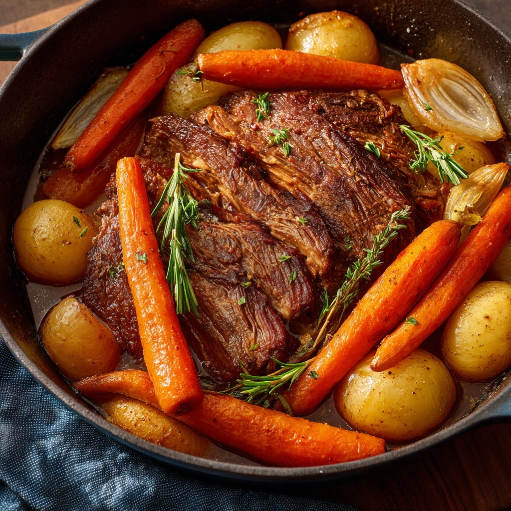 Grandma's Old-Fashioned Pot Roast: Taste Sunday Bliss! 2 Grandma's Old-Fashioned Pot Roast (Sundays Never Tasted So Good)