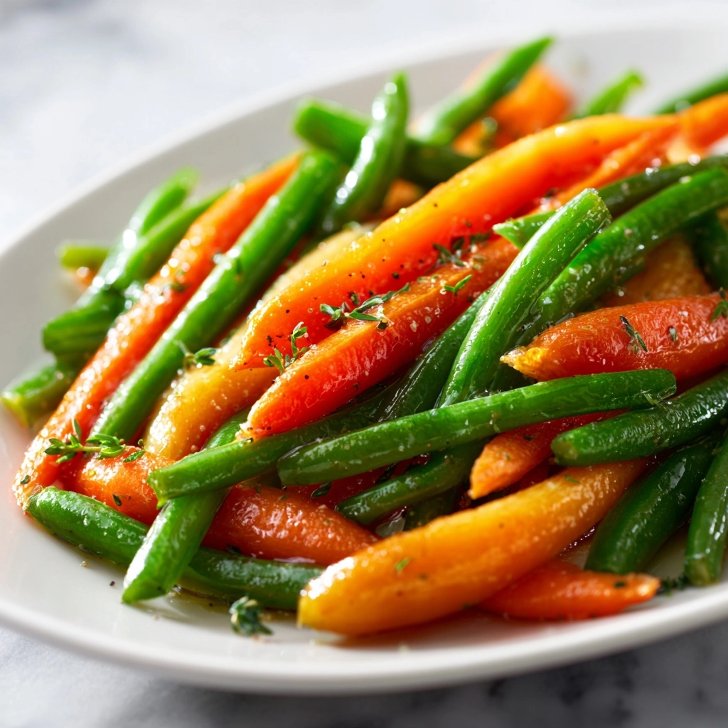Honey Glazed Carrots & Green Beans