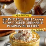 Indulge in Cozy Fall Vibes with Drinkable Pumpkin Pie!