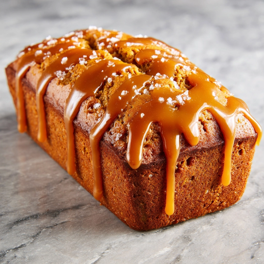 Indulge in Decadent Butter Pumpkin Bread with Salted Maple Brown Butter Glaze!