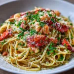 Indulge in Lobster Pasta with Creamy Garlic Butter Parmesan Sauce Today! 3 Indulge in Lobster Pasta with Creamy Garlic Butter Parmesan Sauce!