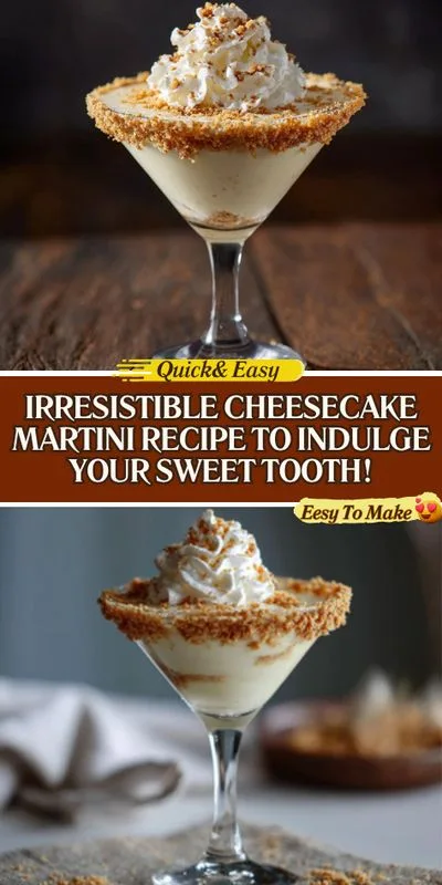 Indulge in a Decadent Cheesecake Martini Recipe!