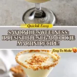 Indulge in the Sweet Bliss of a Sugar Cookie Martini Today! 3 Indulge in the Sweet Bliss of a Sugar Cookie Martini!