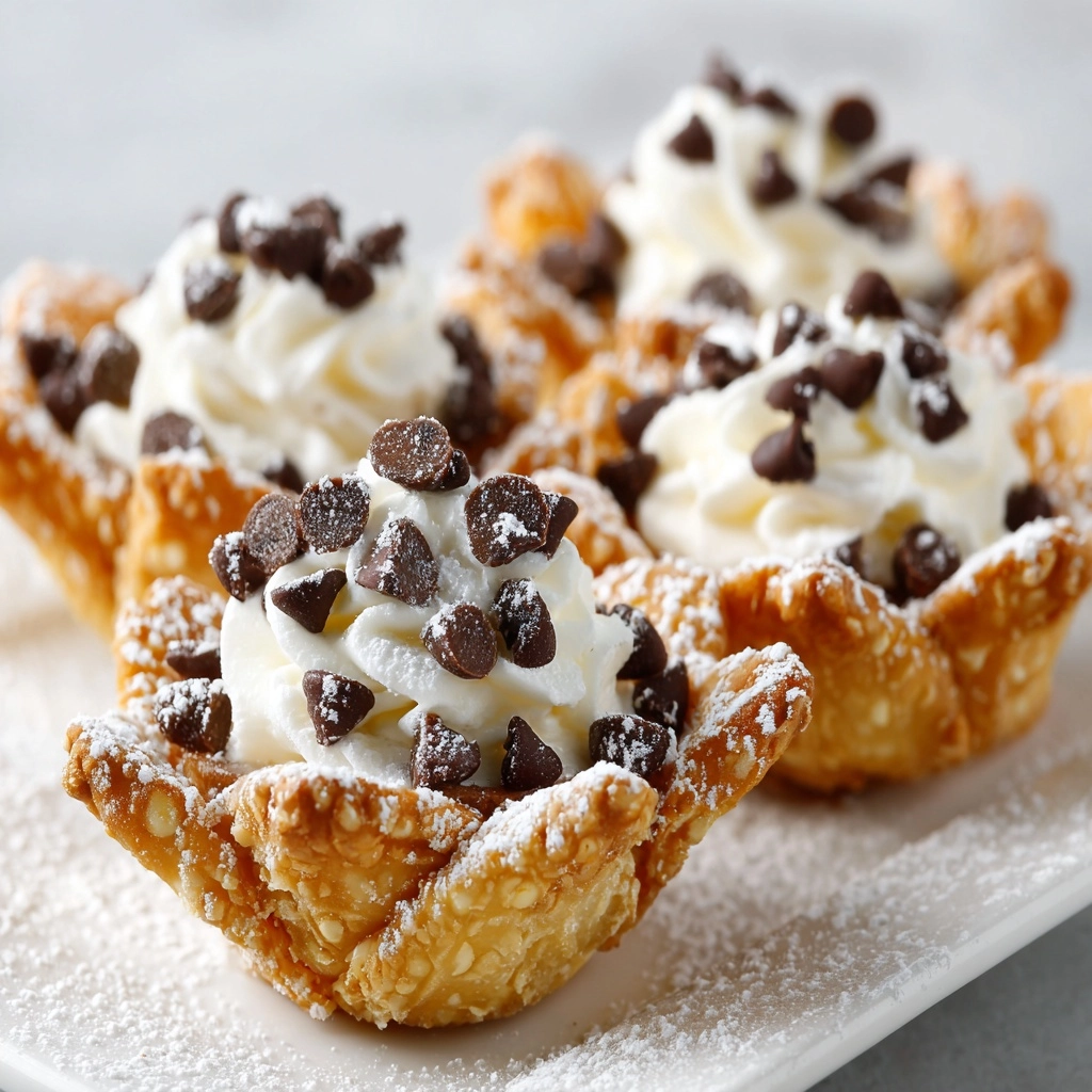 Irresistible Mini Cannoli Cups: Your New Favorite Dessert!