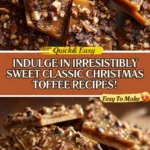 Irresistibly Delicious Classic Christmas Toffee Recipes Await! 3 Irresistibly Delicious Classic Christmas Toffee Recipes You Must Try!