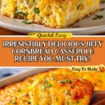Irresistibly Easy Jiffy Cornbread Casserole Recipe You'll Love!