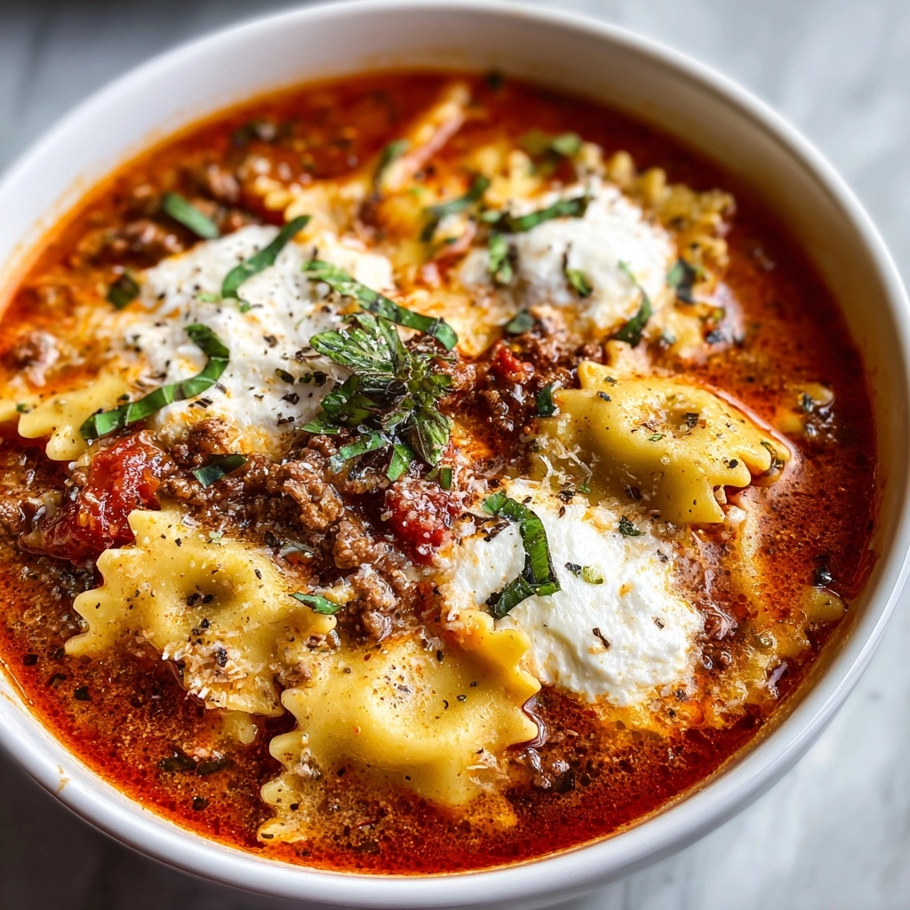 Lasagna Soup