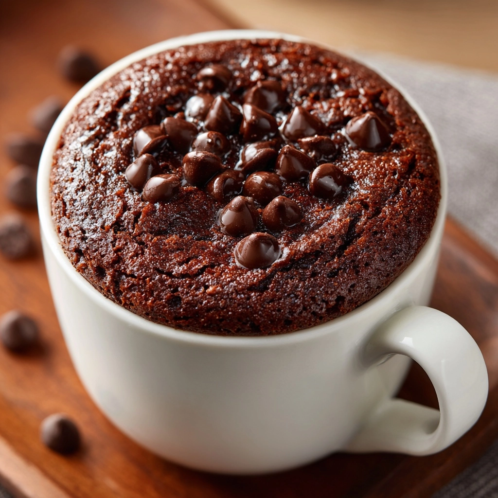 Microwave Mug Brownie (90-Second Craving Fix)