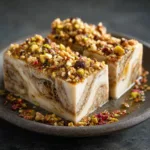 Middle Eastern Halva Dessert