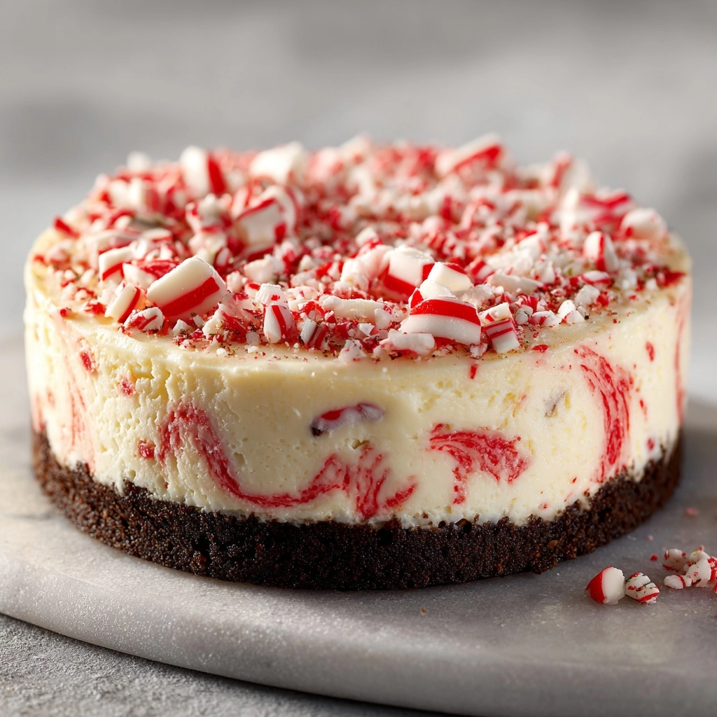 No-Bake Peppermint Cheesecake (Festive & Foolproof)