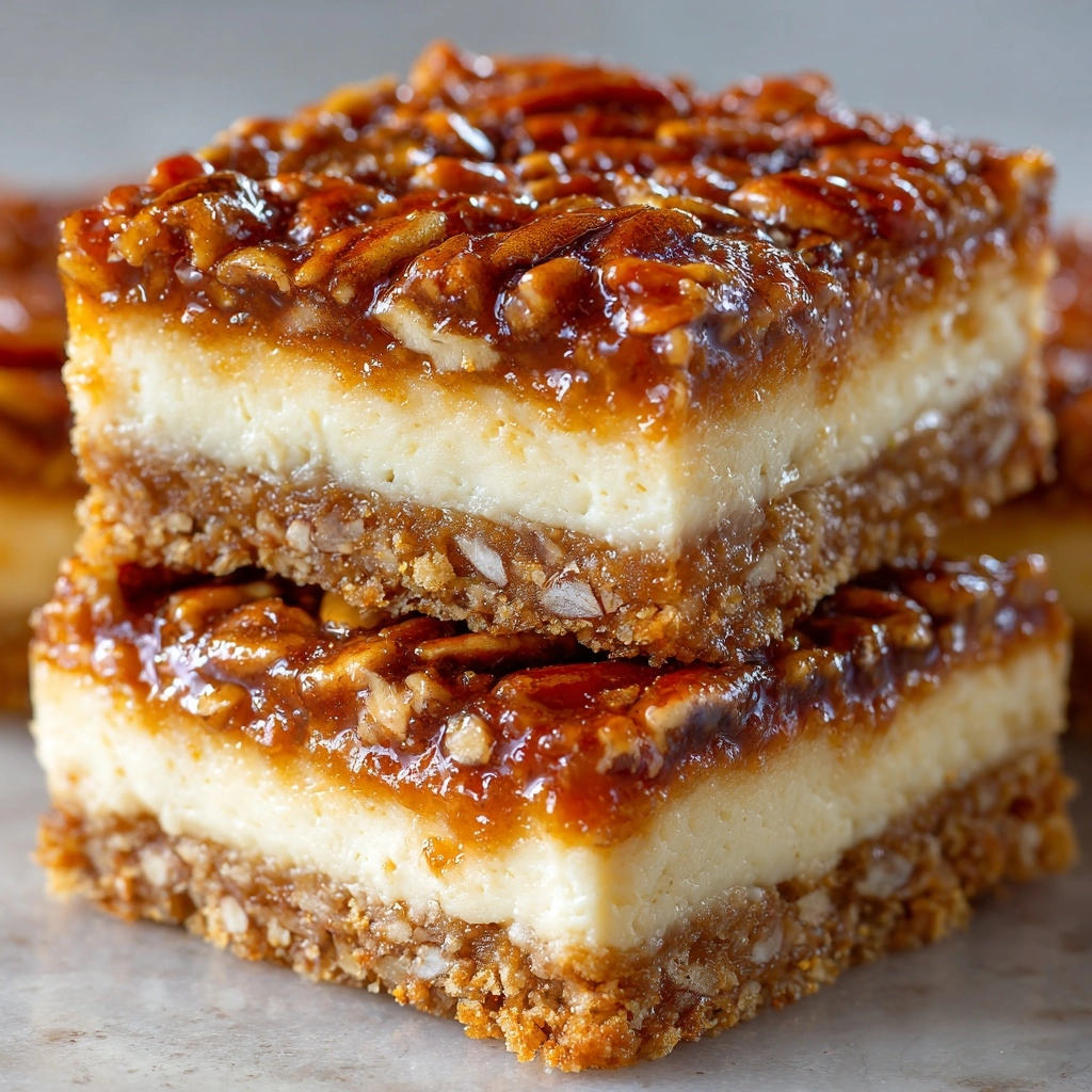 Pecan Pie Cheesecake (Bars or Cake!) | A Spicy Perspective