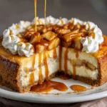 Salted Caramel Apple Pie Cheesecake for Epic Fall Cravings