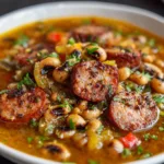 Savor the Flavor: Discover Our Hearty Sausage and Peas Recipe! 3 Savor the Flavor: Hearty Smoked Sausage and Black-Eyed Peas Recipe!