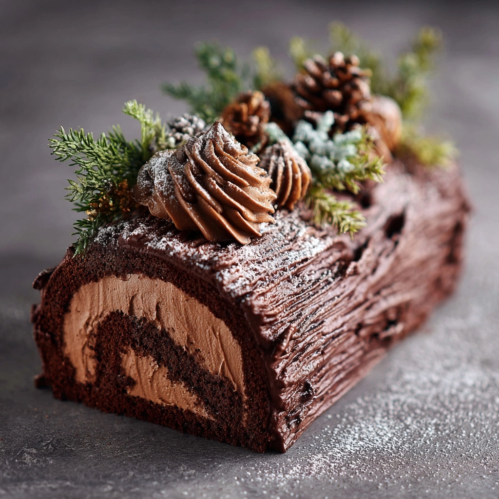 Show-Stopping Yule Log Cake: Create Holiday Magic Now! 2 Show-Stopping Yule Log Cake (Bûche de Noël Magic)