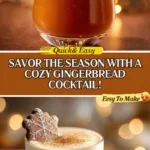 Sip into the Holidays with a Delicious Gingerbread Cocktail! Discover your new festive favorite. 3 Sip into the Holidays with a Delicious Gingerbread Cocktail!