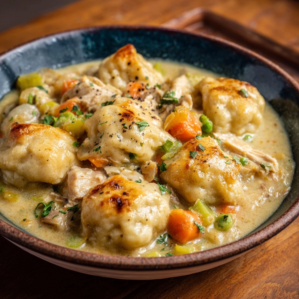 Slow Cooker Chicken and Dumplings (Old-Fashioned Comfort)