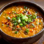 Spicy Sesame Carrot & Red Lentil Soup with a Kick: Discover Delight! 3 Spicy Sesame Carrot & Red Lentil Soup with a Kick