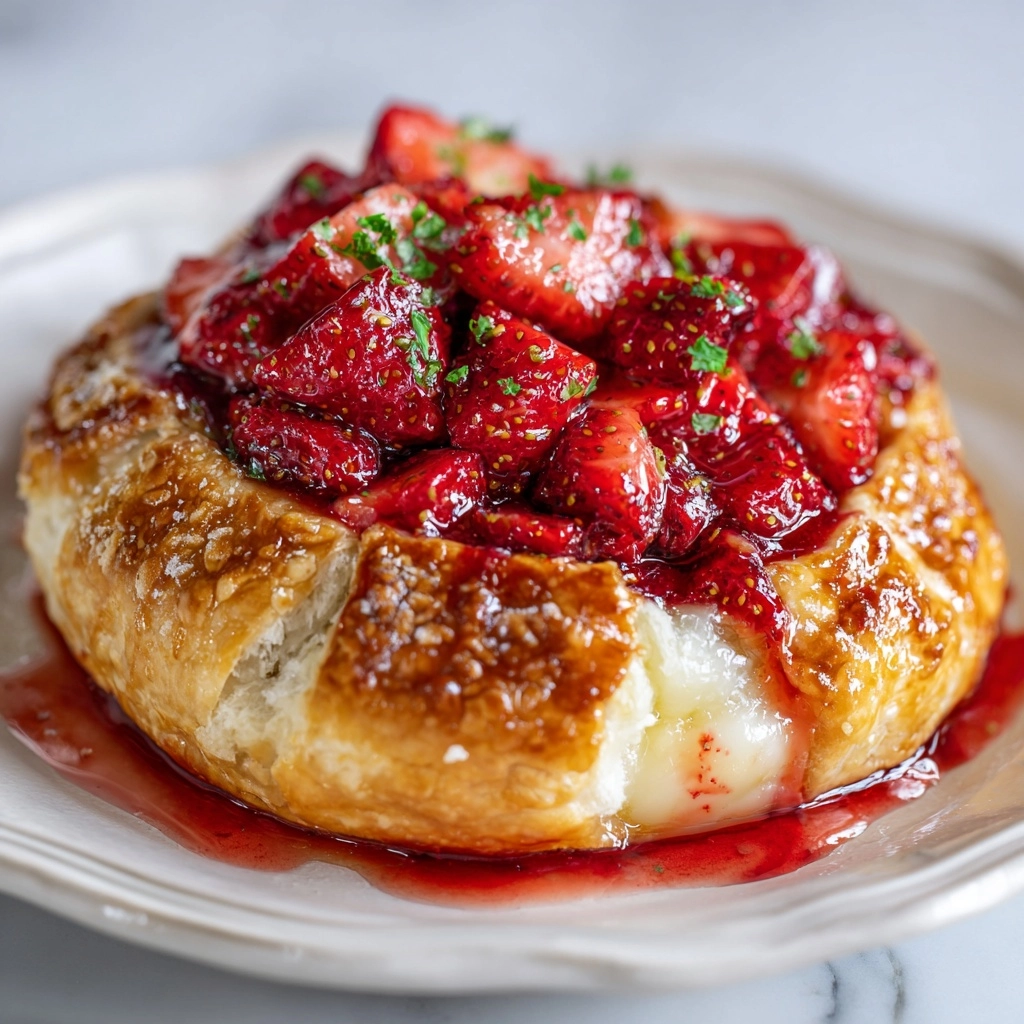 Strawberry Baked Brie: A Deliciously Sweet Delight! 2 Strawberry Baked Brie