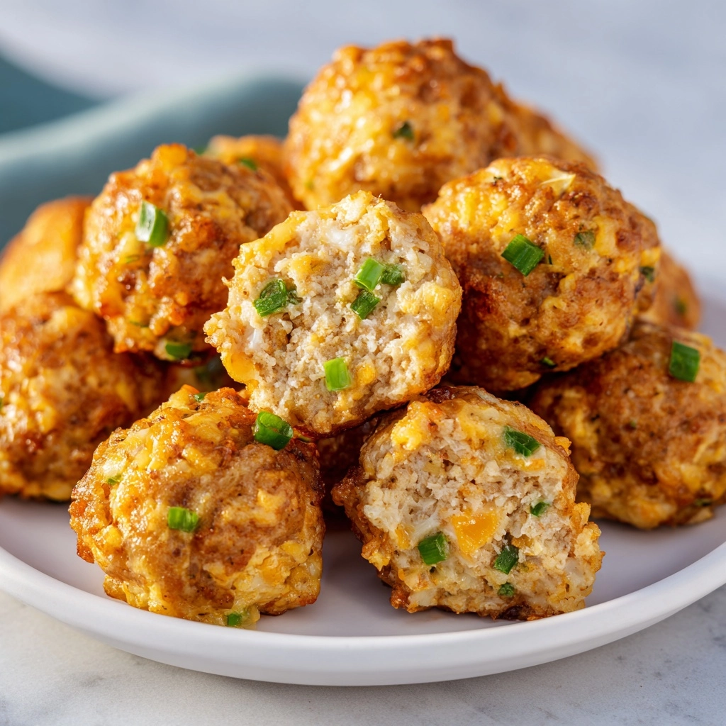 Stuffing Sausage Balls