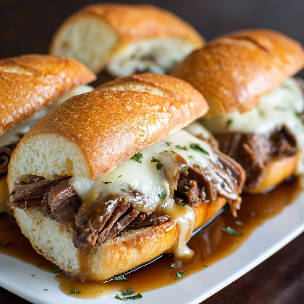 Tender, Savory, and So Easy: Try This Crockpot French Dip! 2 Tender, Savory, and So Easy: The Best Crockpot French Dip Recipe