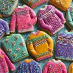 Ugly Sweater Sugar Cookies: Decorate for Fun & Festivity! 3 Ugly Sweater Sugar Cookies (Fun & Festive Decorating)