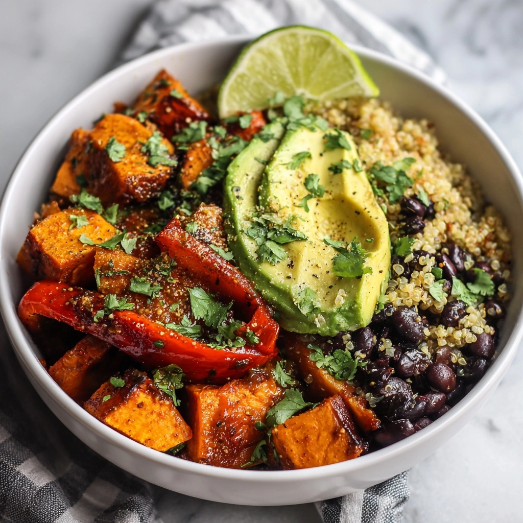 Vibrant Sweet Potato and Black Bean Quinoa Bowls Elevate Your Health! 2 Vibrant Sweet Potato and Black Bean Quinoa Bowls for a Healthy Meal!