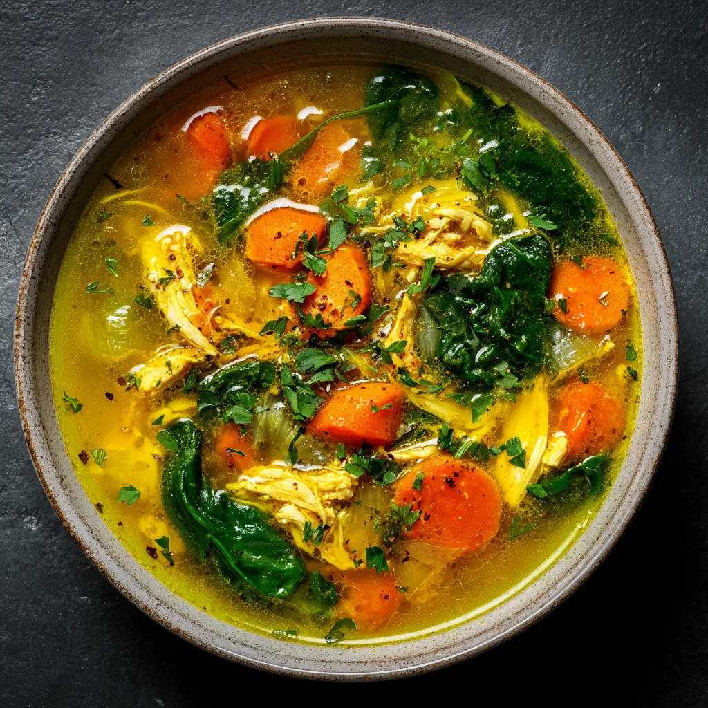 Anti Inflammatory Turmeric Chicken Soup That Heals! 2 Anti Inflammatory Turmeric Chicken Soup