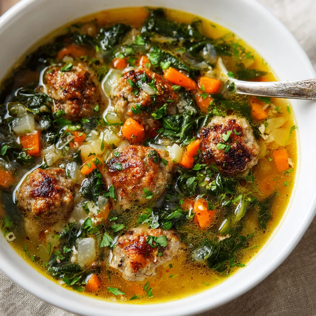 BEST EVER Italian Wedding Soup