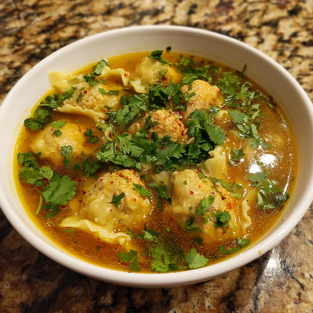 Best Curry Dumpling Soup