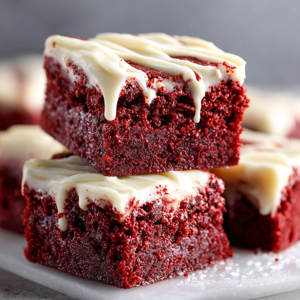 Best Homemade Red Velvet Brownies