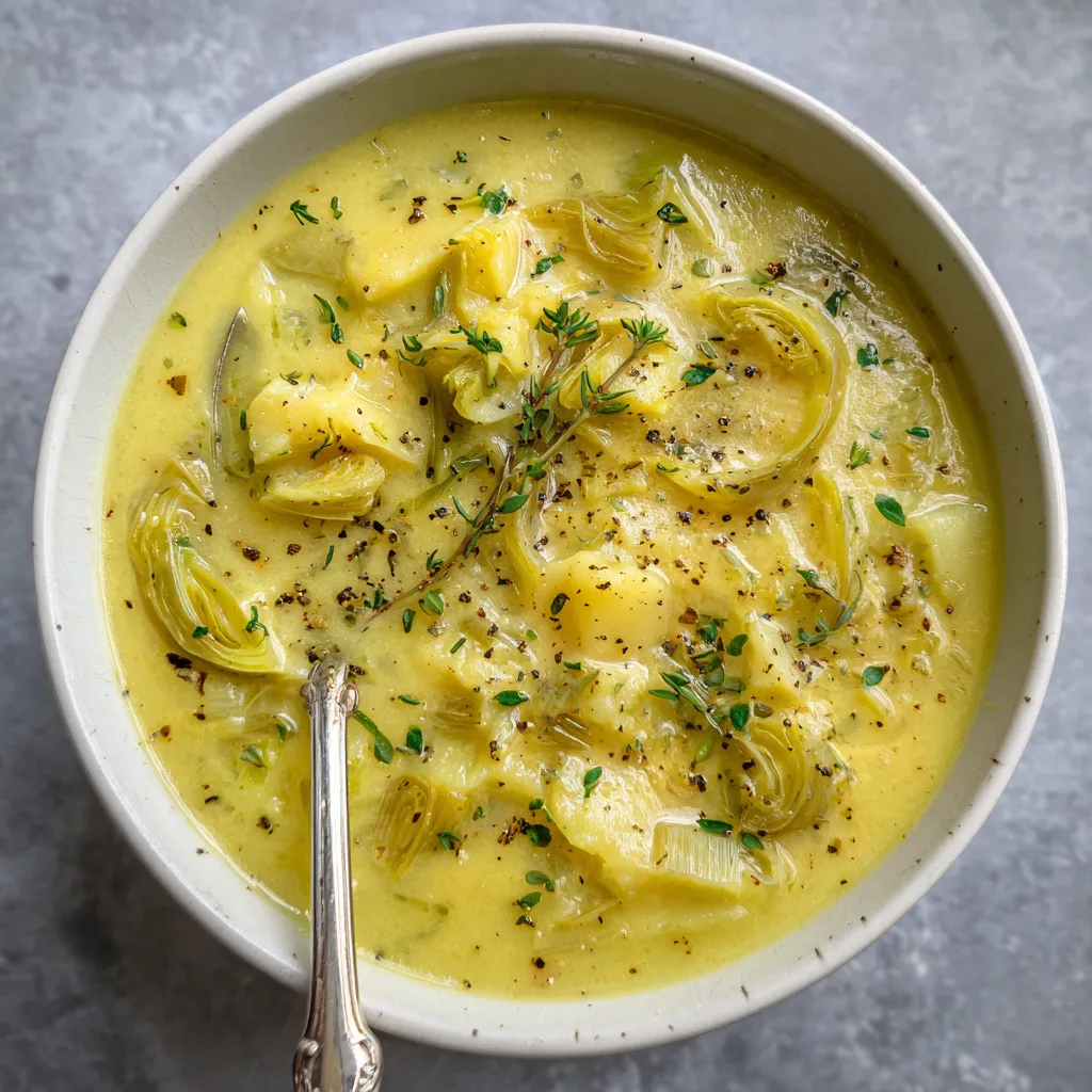 Best Potato Leek Soup (Dairy-Free)